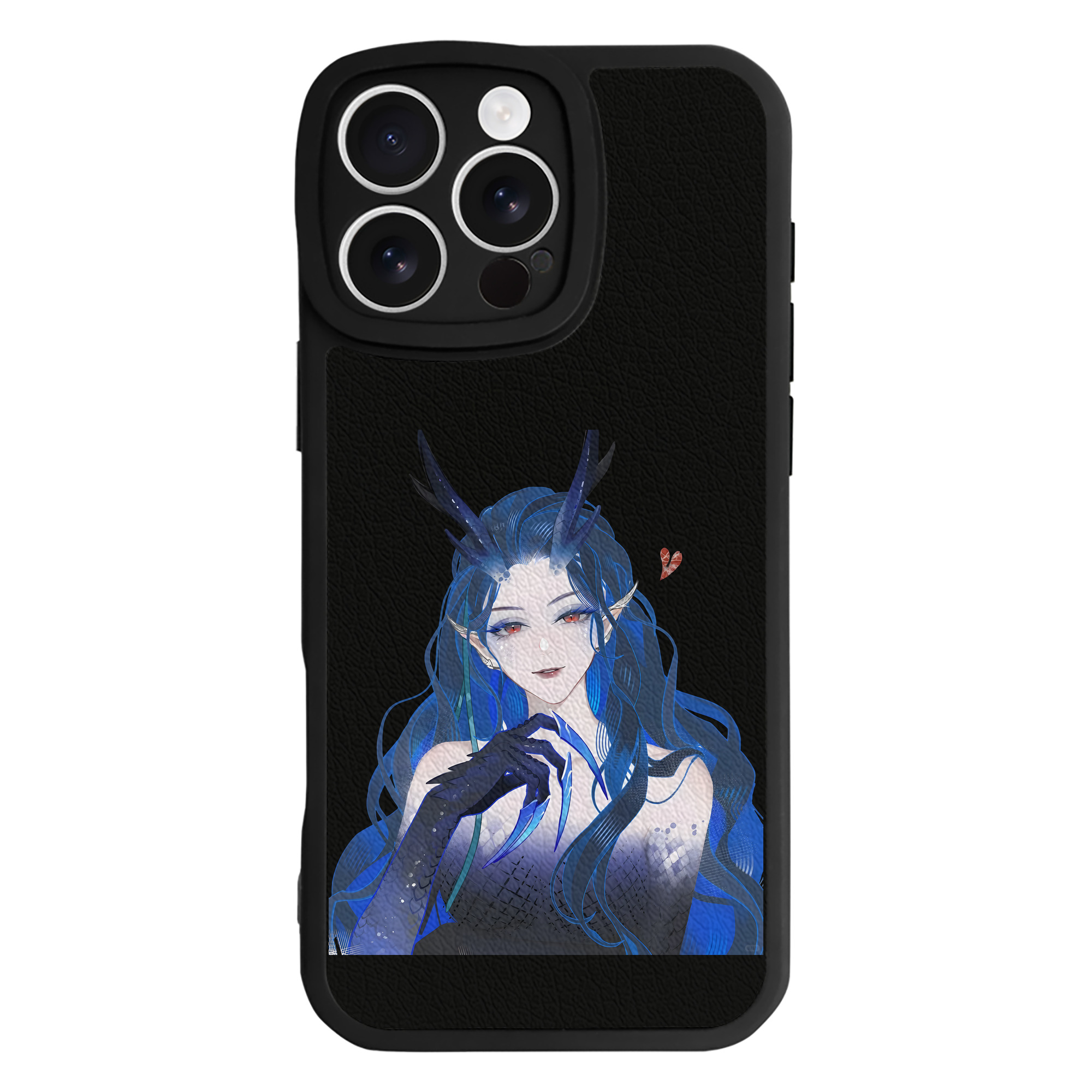 （画像用） Ne Zha 2 ナタ 魔童の大暴れ 【iPhone 16シリーズ対応】シリコンスマホケース（レザー調） 材質：シリコン
